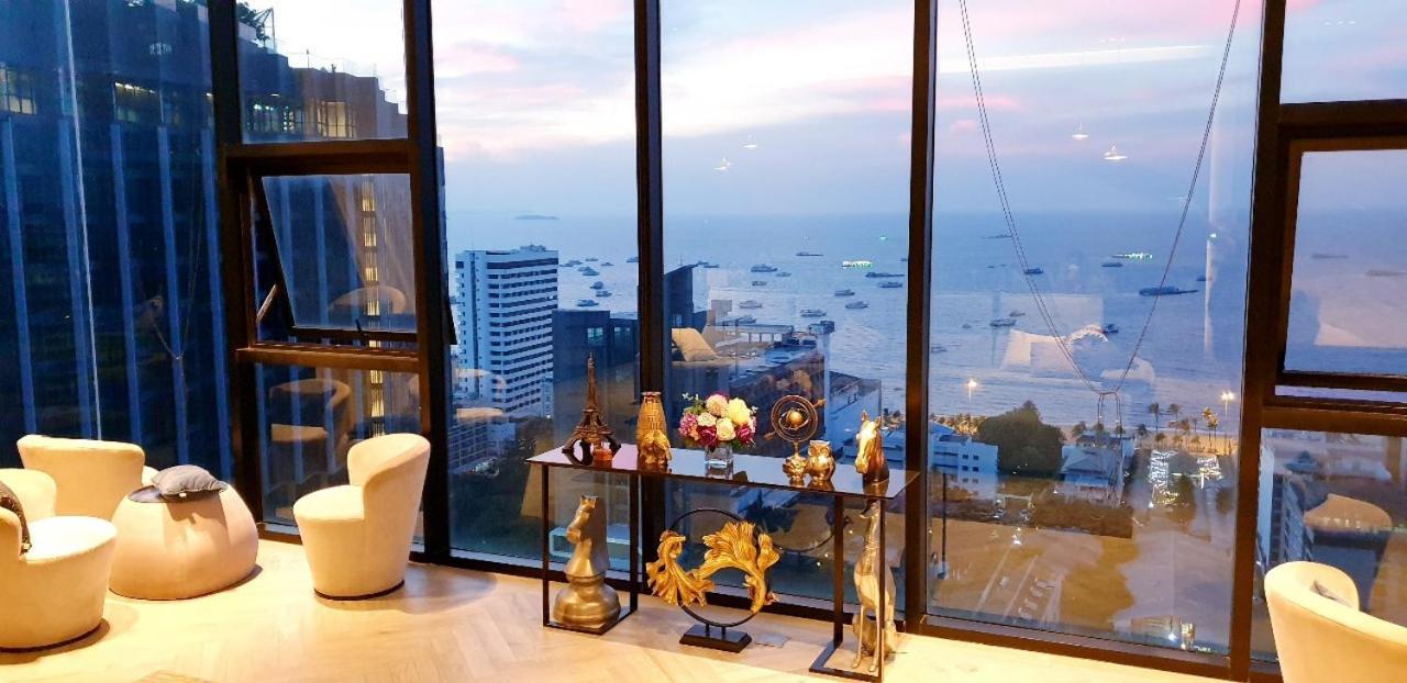 Base Central Pattaya Long Balcony King-Bed With Infinity Pool & Free Netflix! Buitenkant foto